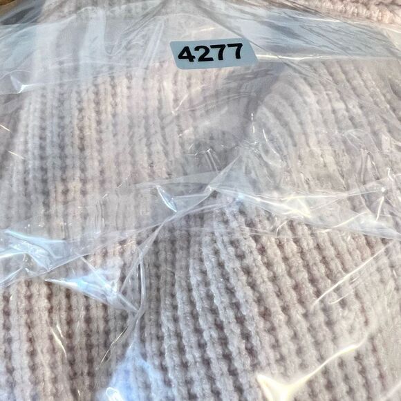 J Jill Sweater Waffle Knit Womens Large Buttons Long Sleeve Pink Loose fit - Picture 9 of 9